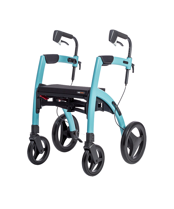 Rollz Motion Reiserollstuhl / Rollator blau