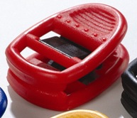 Sockenclip rot 5 Stk.