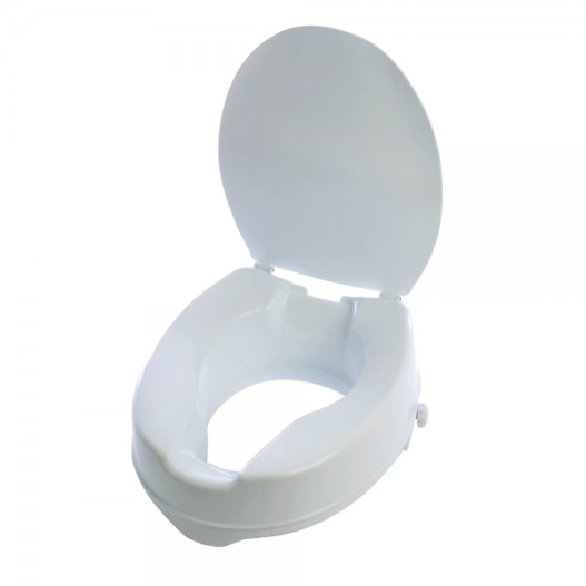 Toilettensitzerhöhung RFM 15 cm mit Deckel