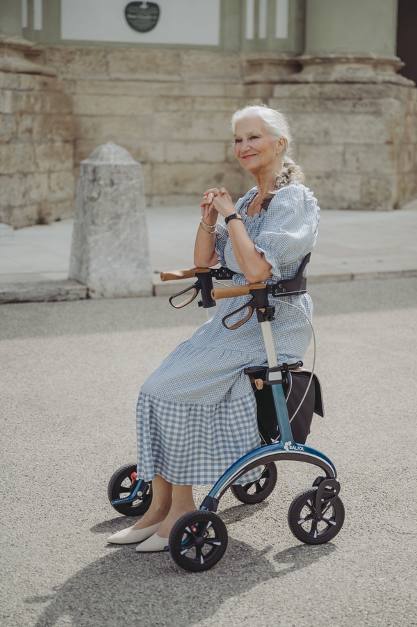 Saljol Carbonrollator CR62 midnight blue