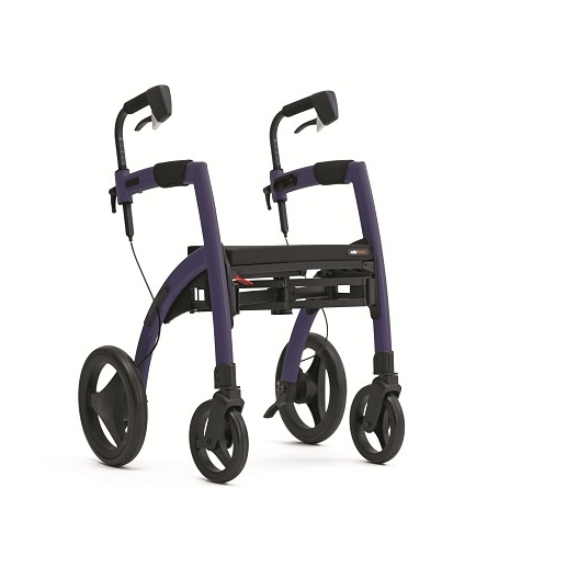 Rollz Motion Reiserollstuhl / Rollator violett