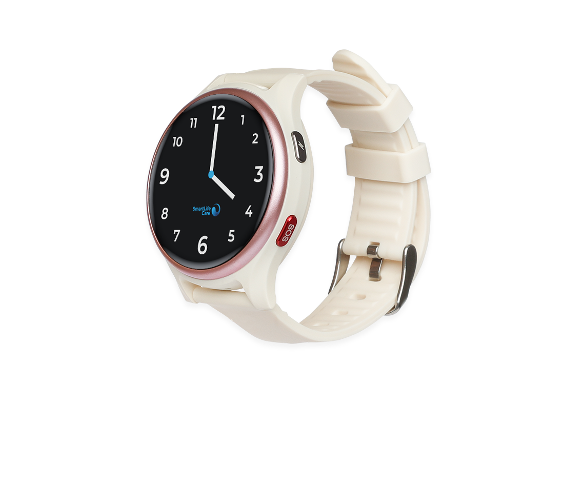 Ora Smartwatch beige / rosé