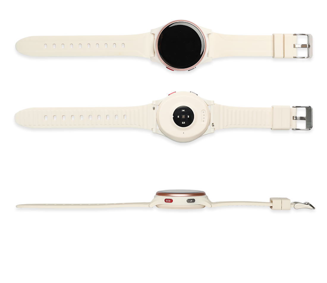 Ora Smartwatch beige / rosé