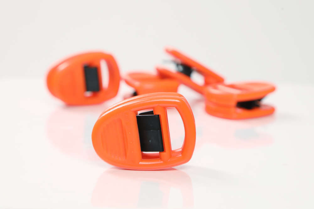 Sockenclip orange 5 Stk.