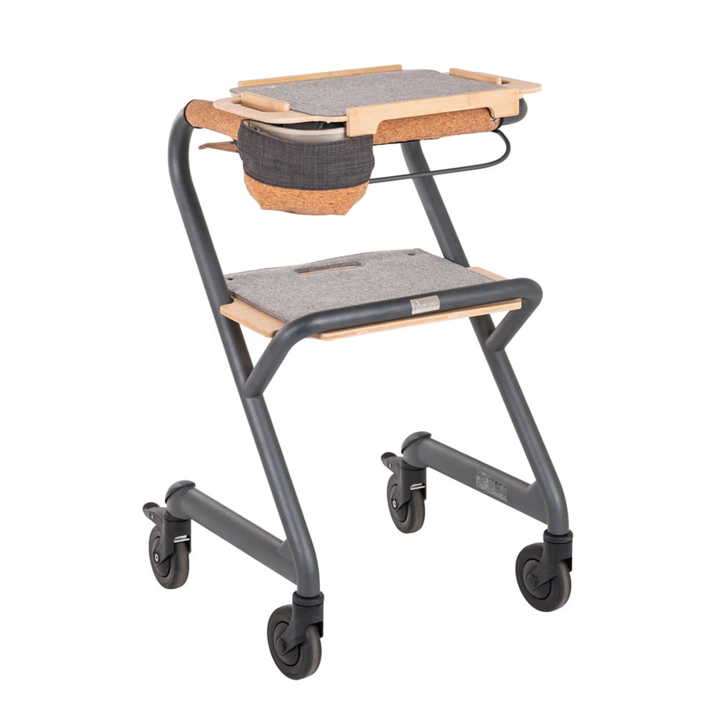 Wohnraumrollator WR53 grau