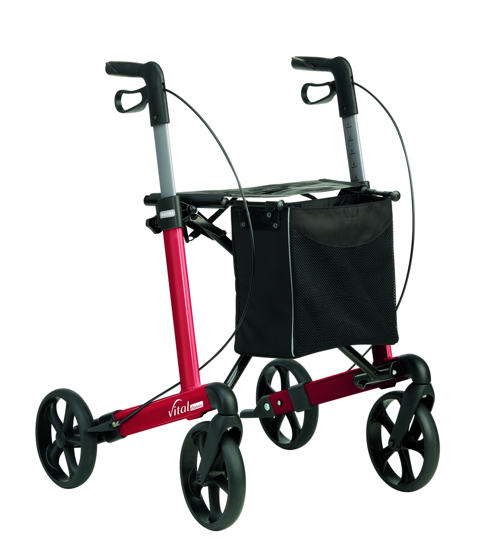 Rollator Vital classic 62 kirschrot