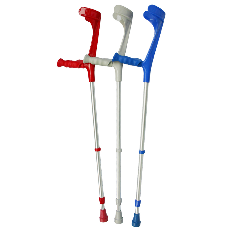 Krücken anatomischer Griff blau