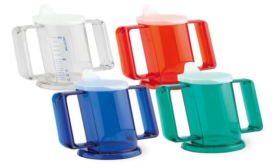 Schrägbecher Henrocup transparent