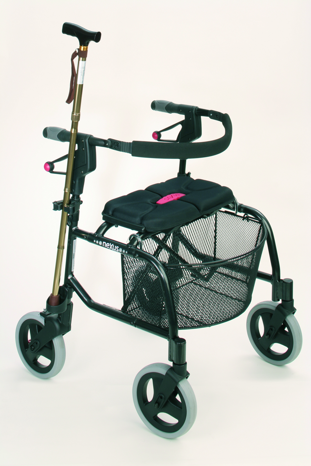 Rollator neXus Stockhalter