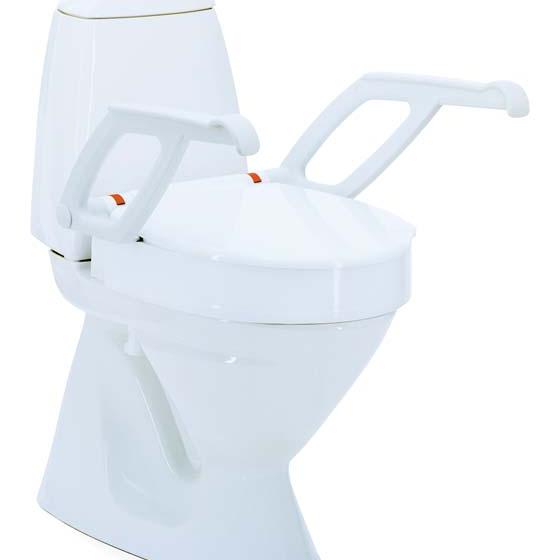 Toilettensitzerhöhung Aquatec 90000 mit Armlehne