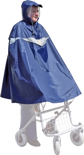 Regenponcho Rollator