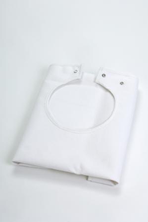 Speiselatz Frottee weiss