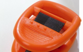 Sockenclip orange 5 Stk.