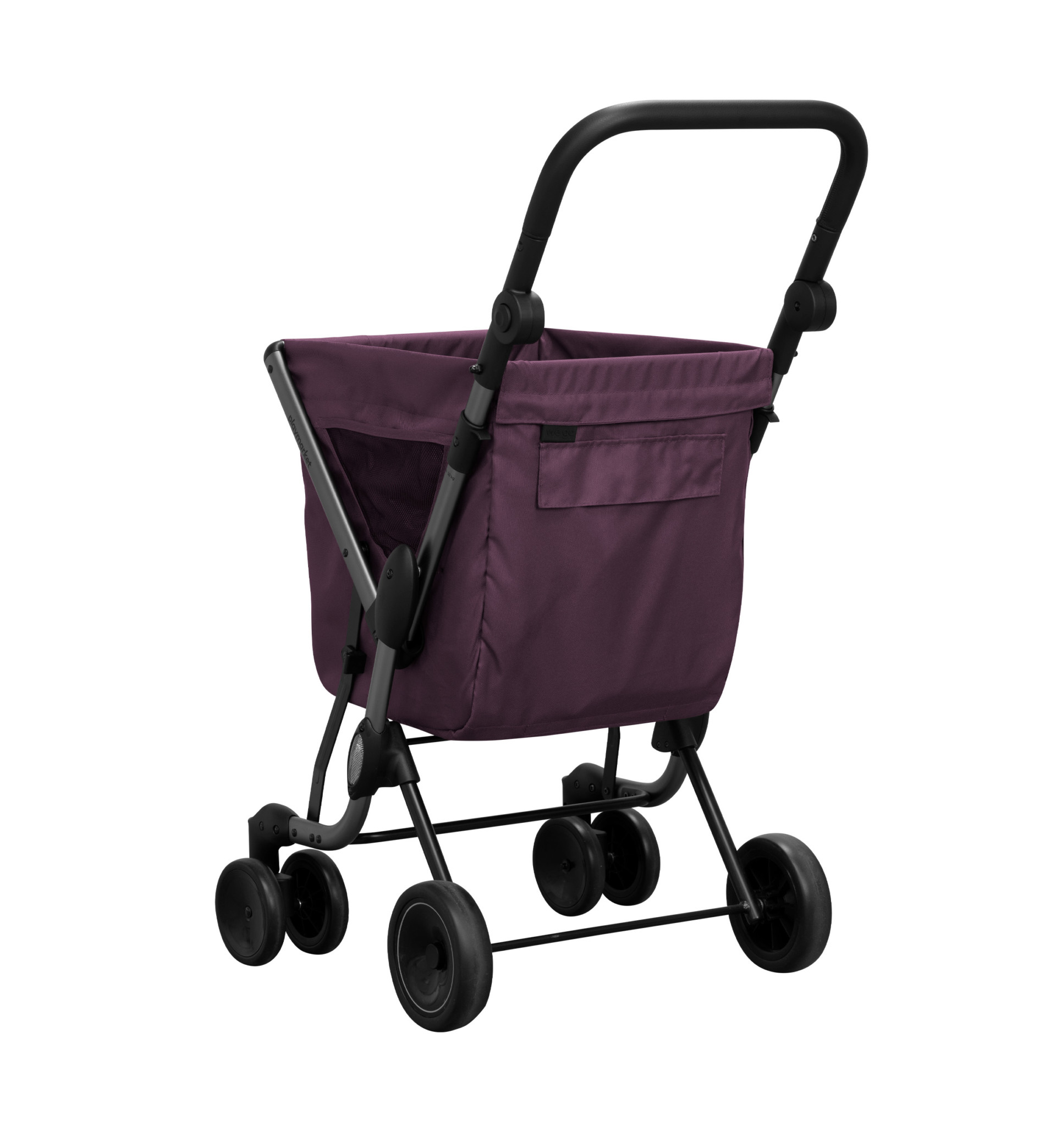 Einkaufswagen WE GO Premium Merlot