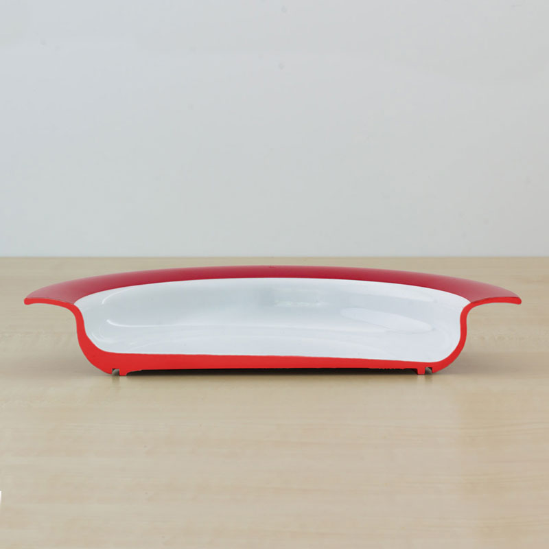 Teller mit Kipp-Trick leinen 20cm